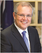 Portrait of the Hon Scott Morrison