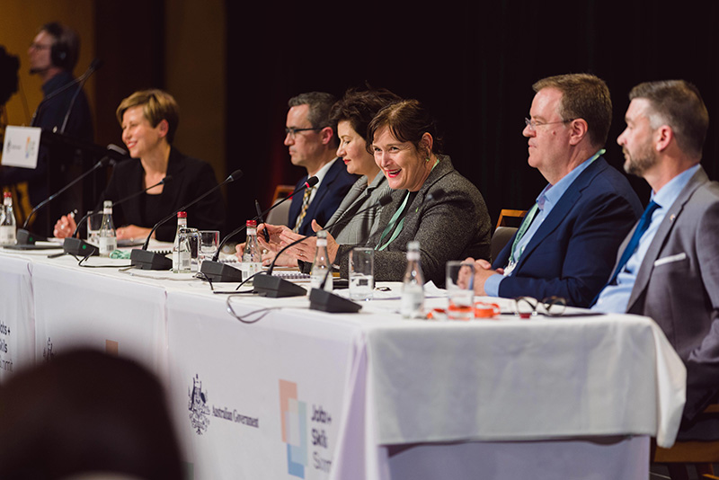 Attendees of the Jobs and Skills Summit