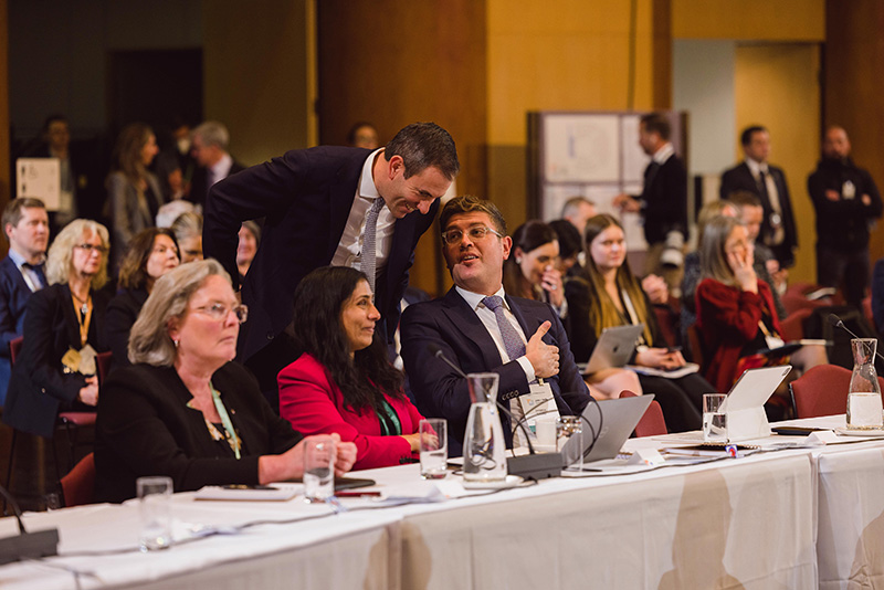 Attendees of the Jobs and Skills Summit