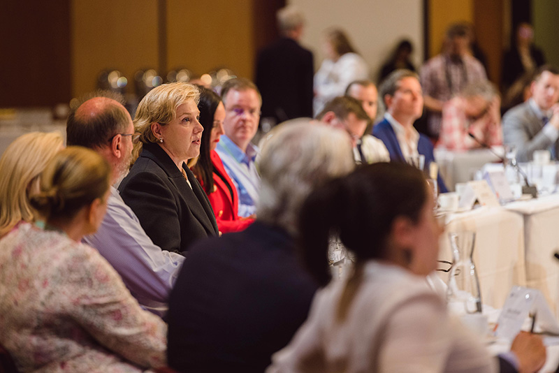 Attendees of the Jobs and Skills Summit